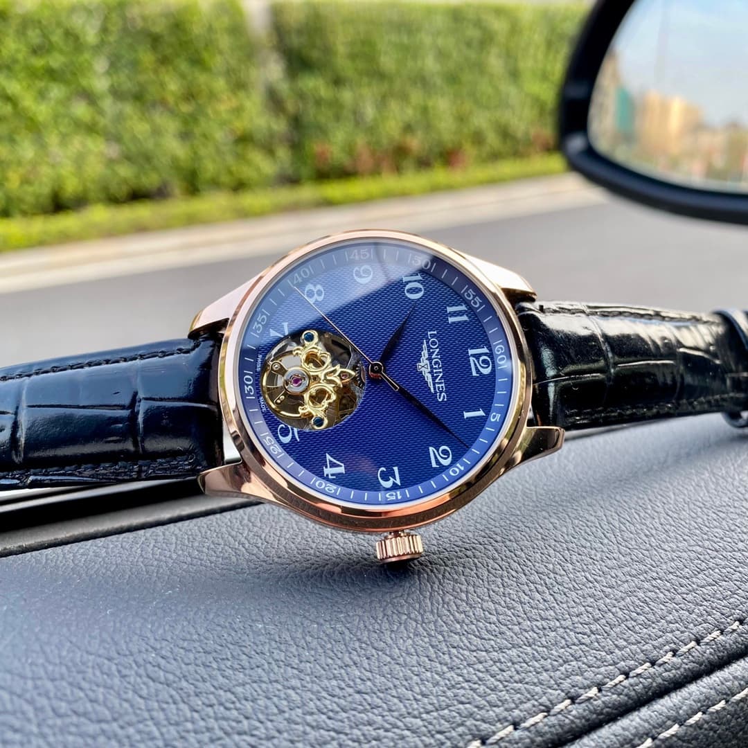 Longines White Watch