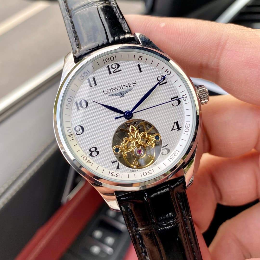 Longines White Watch