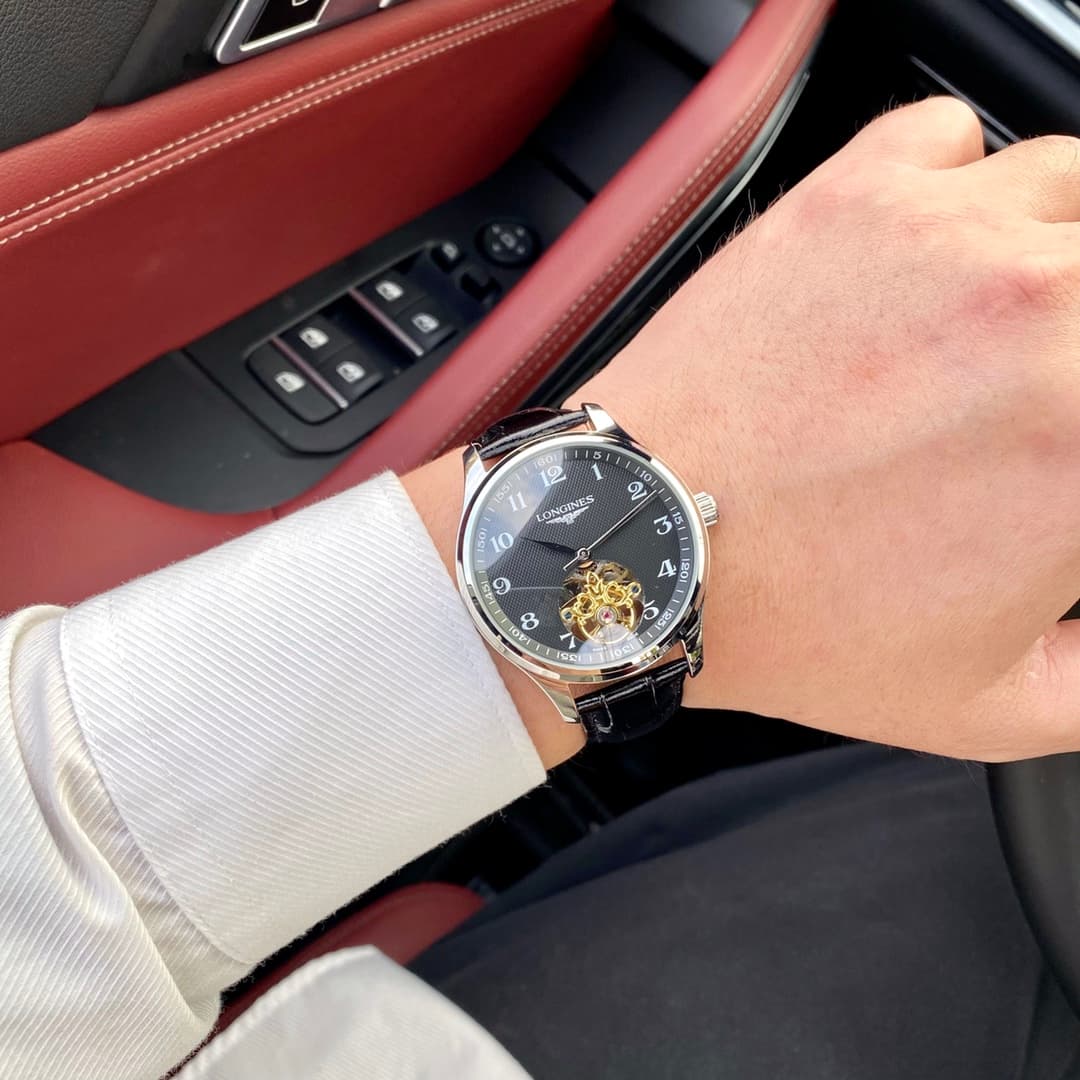 Longines White Watch