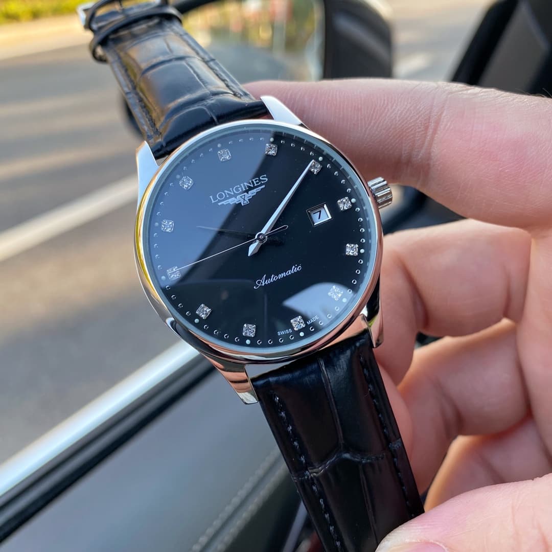 Longines White Watch
