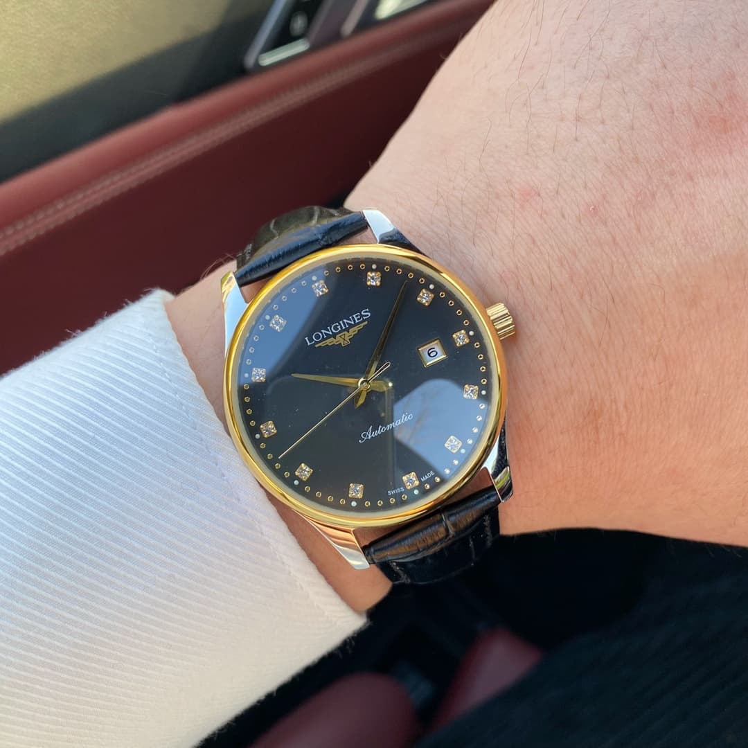 Longines White Watch