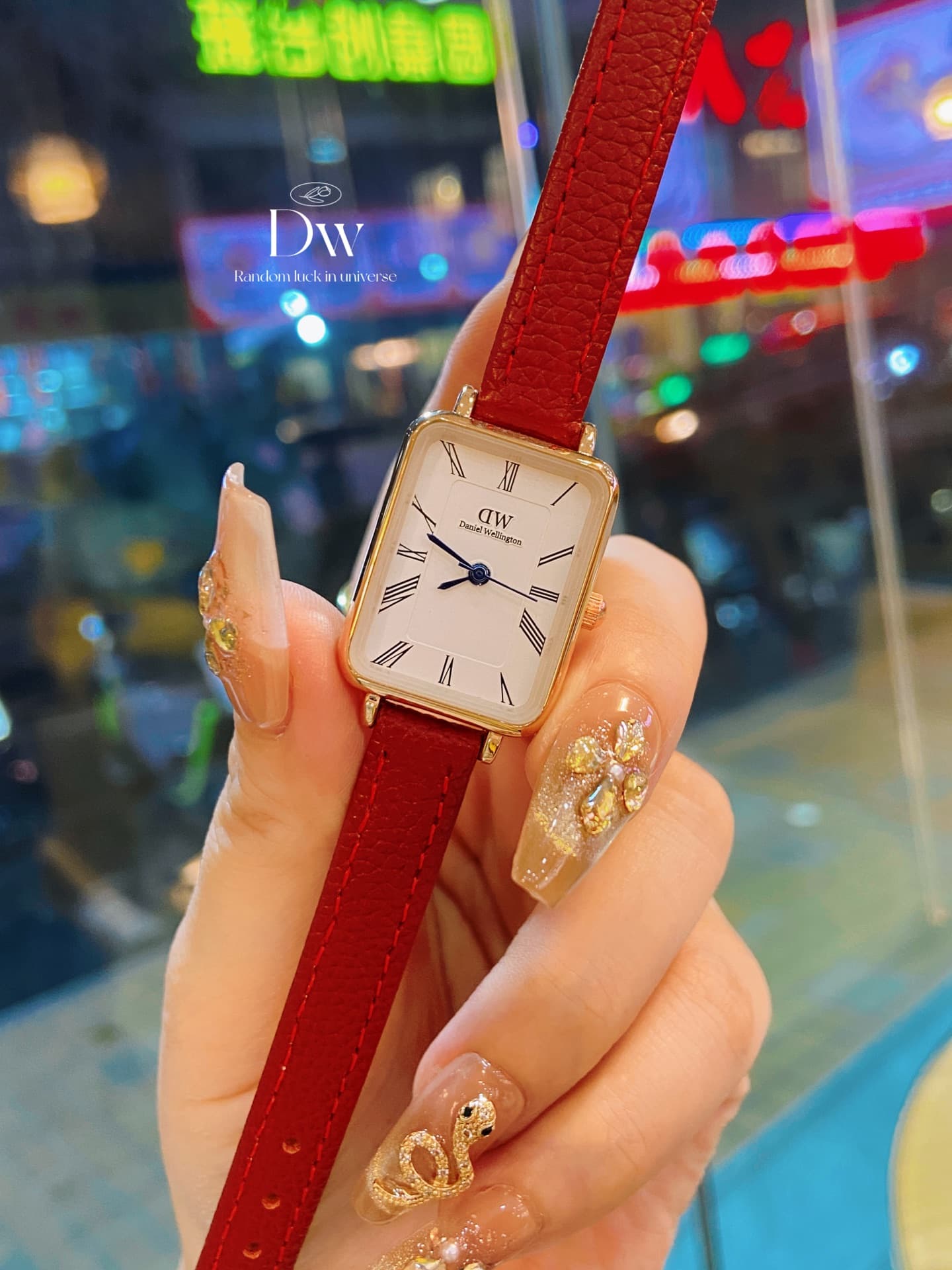 Luxury Watch Red Watch