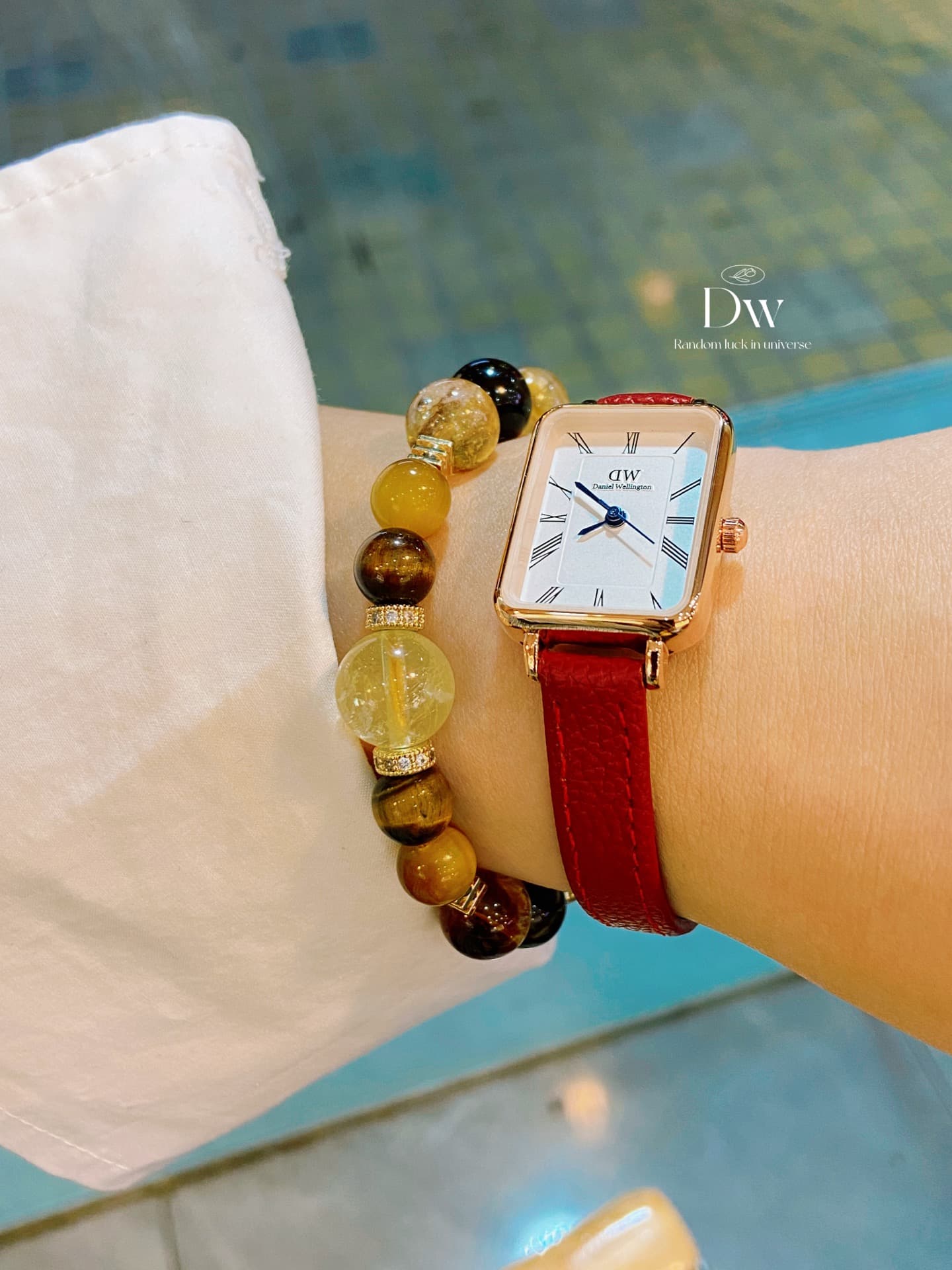 Luxury Watch Red Watch