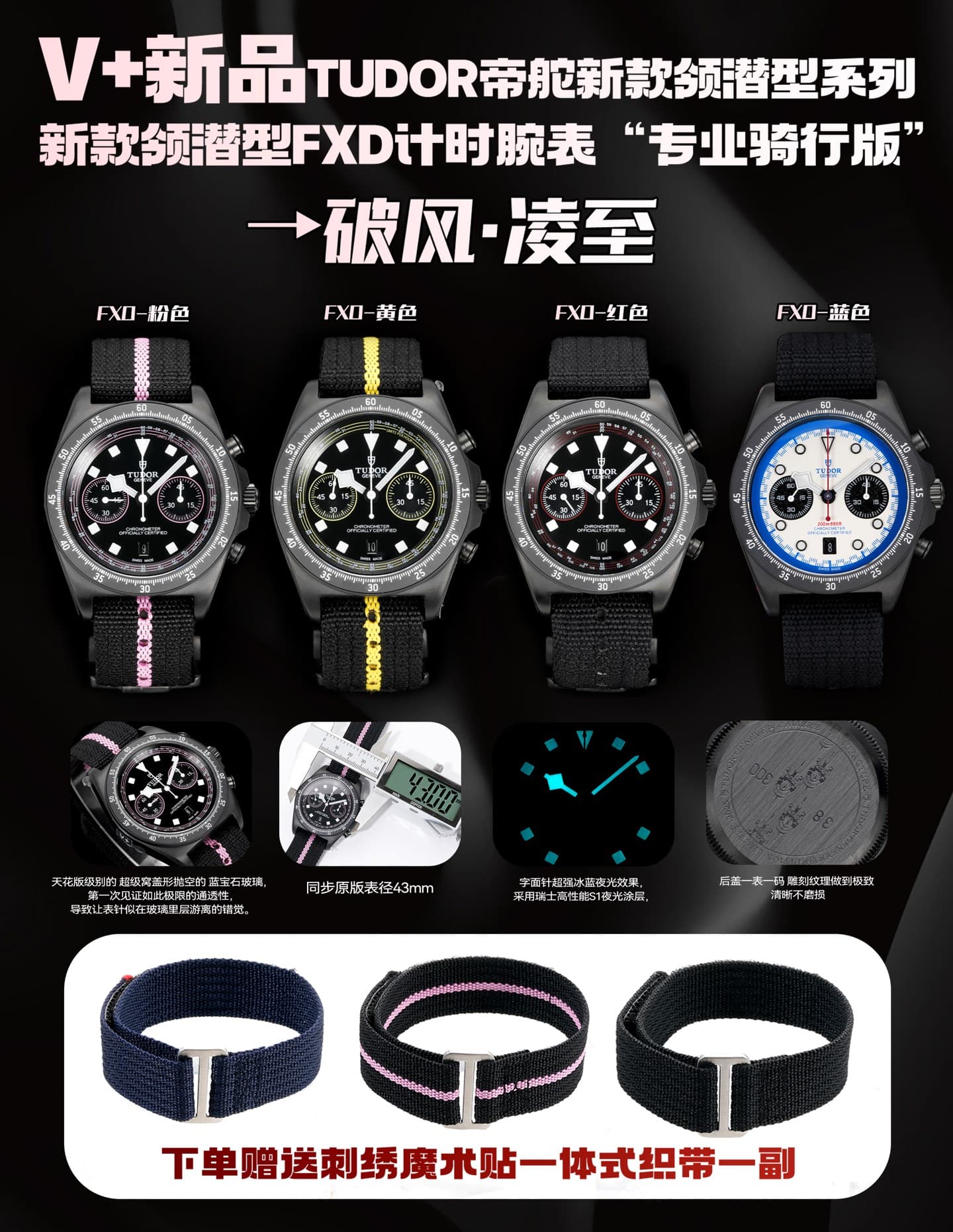 Tudor Black Watch