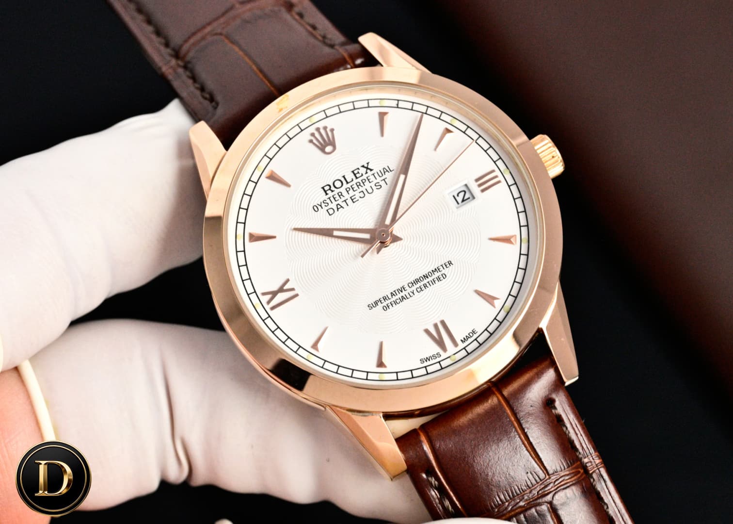 Rolex Blue Watch