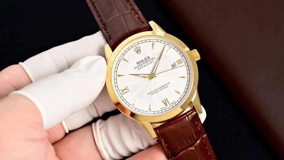 Rolex White Watch