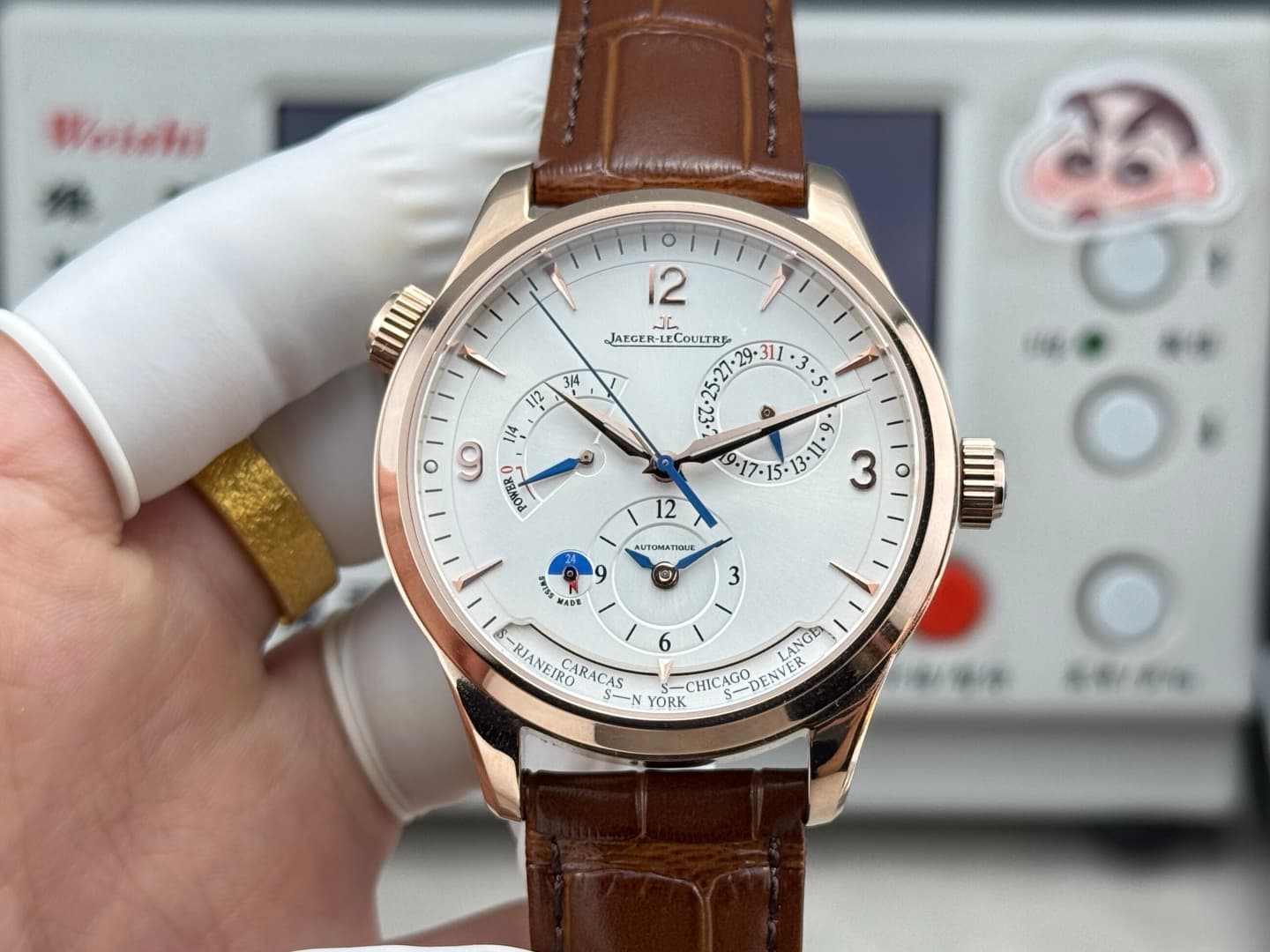 Jaeger-LeCoultre Brown Watch Q1428421