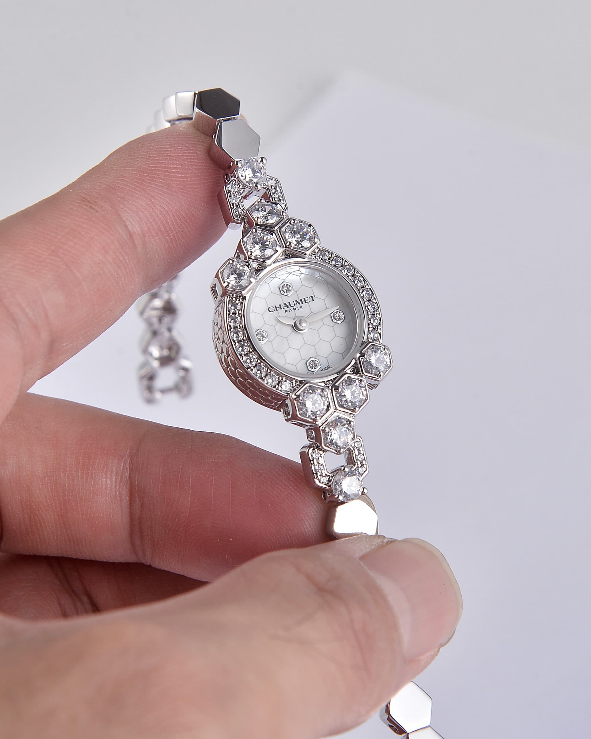 Luxury Brand White Watch