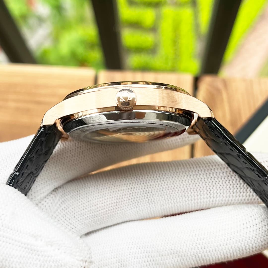 Omega White Watch