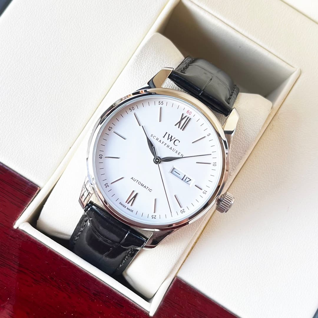 IWC White Watch