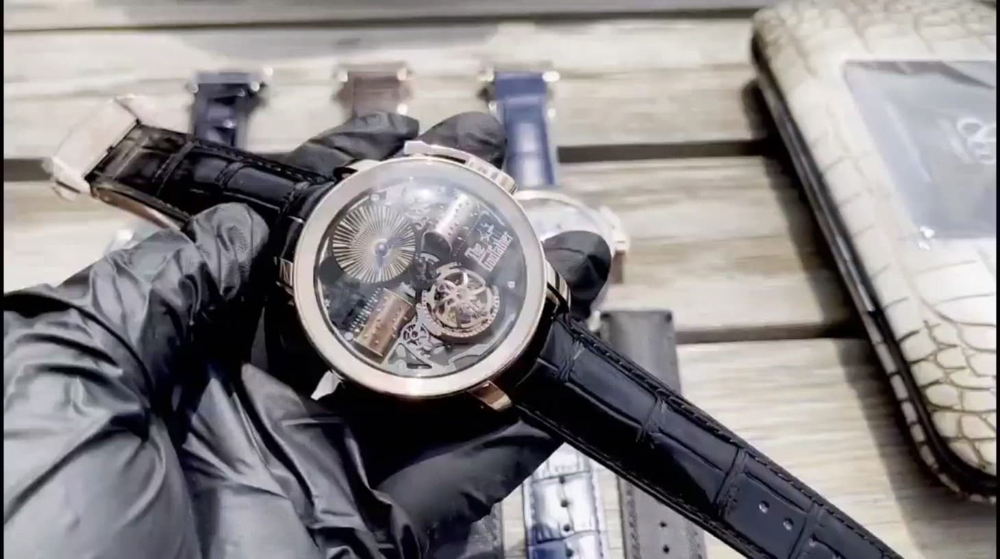 Luxury Brand Black Watch