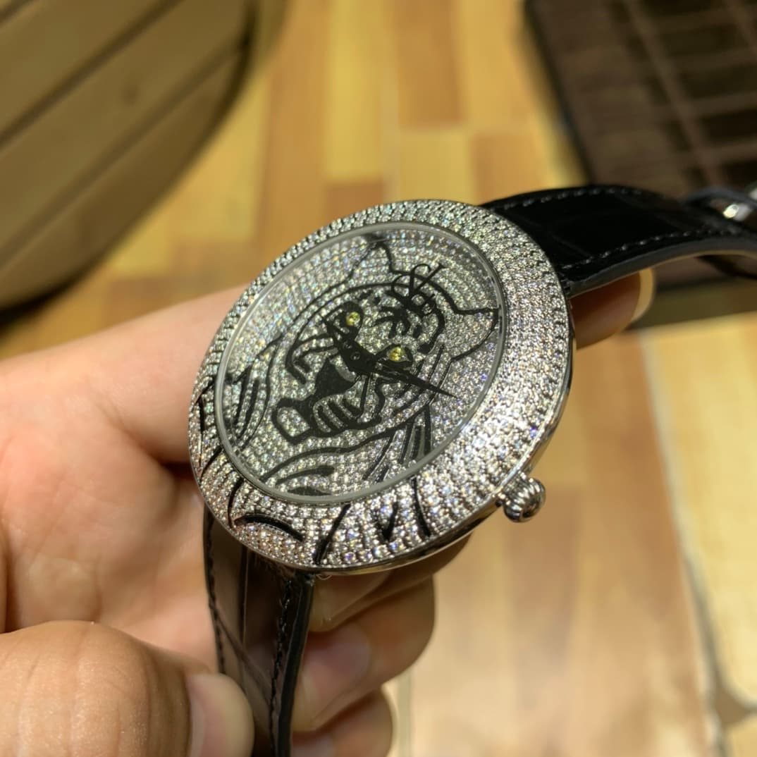 Luxury Watch Blue Belt
