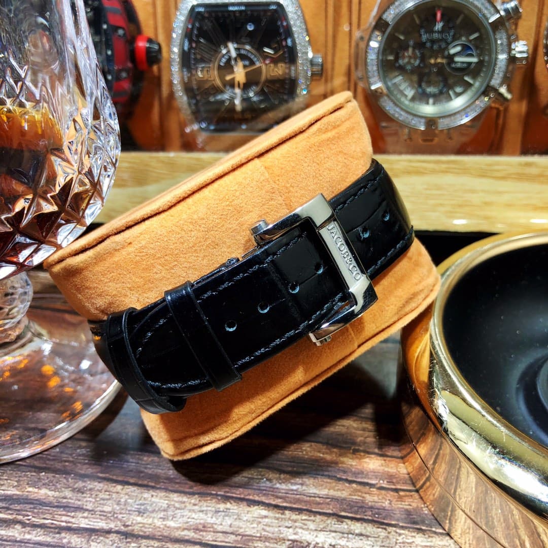 Luxury Watch Black Bag
