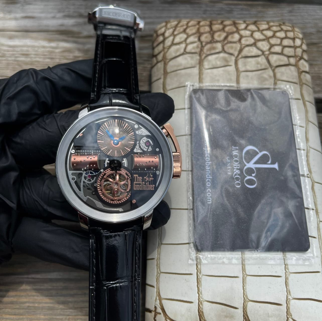 Luxury Brand Black Watch