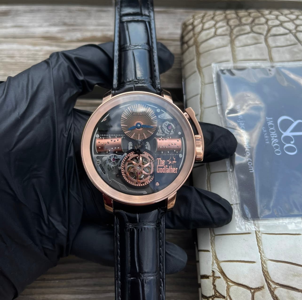 Luxury Brand Black Watch