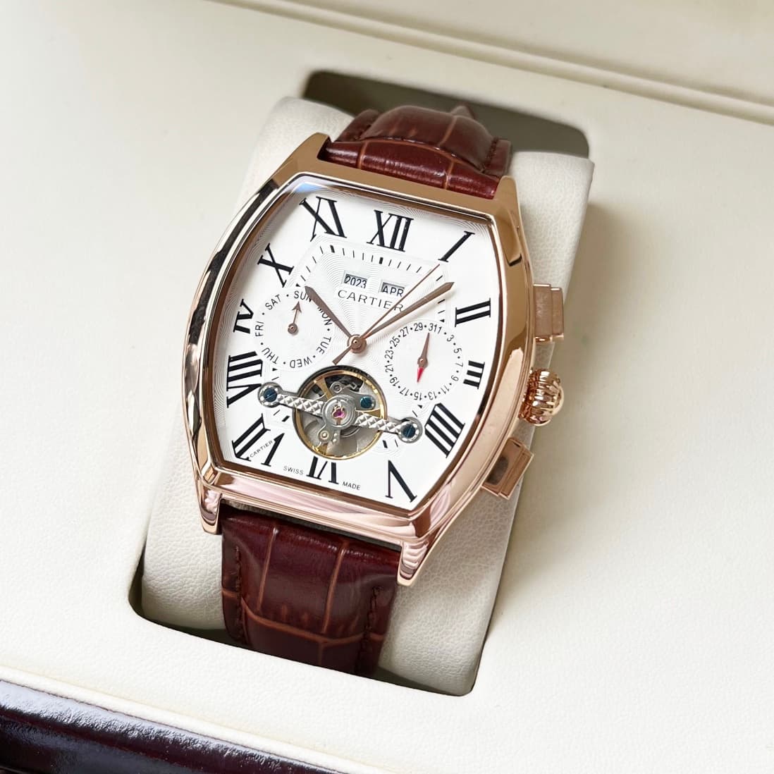 Cartier White Watch
