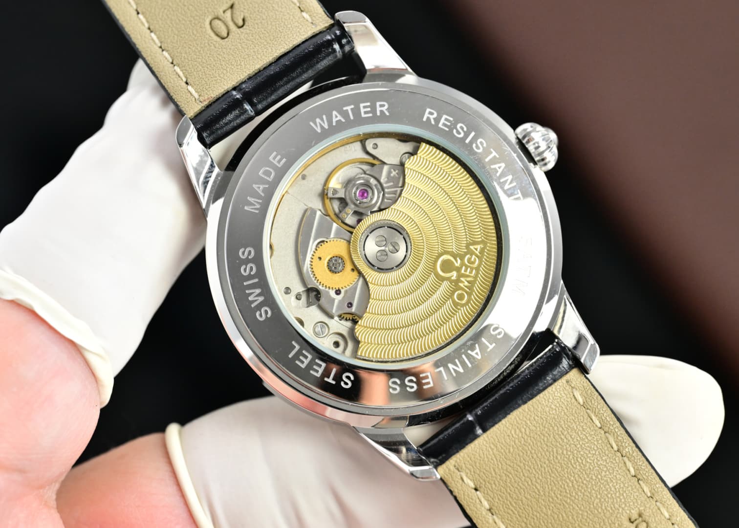 Omega Cream Watch