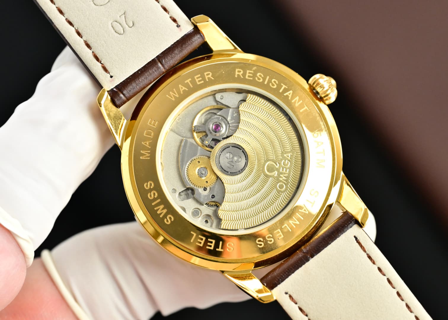 Omega Cream Watch