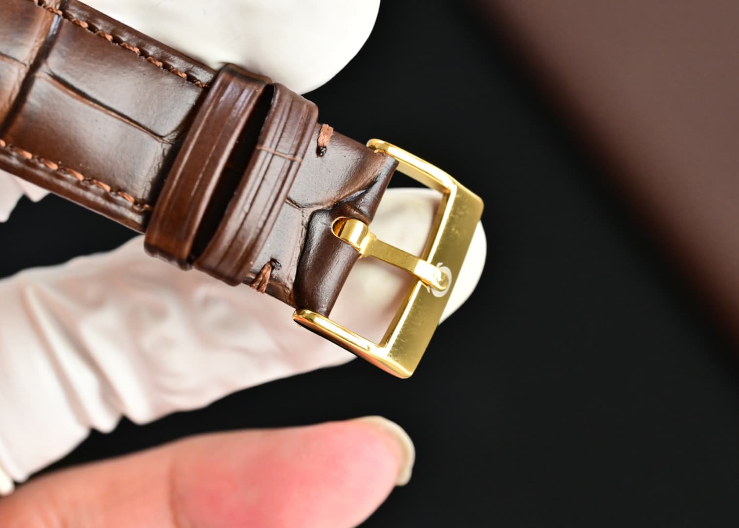 Omega Cream Watch