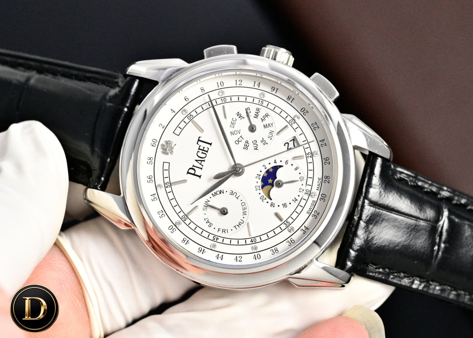 Luxury Watch Cream Watch