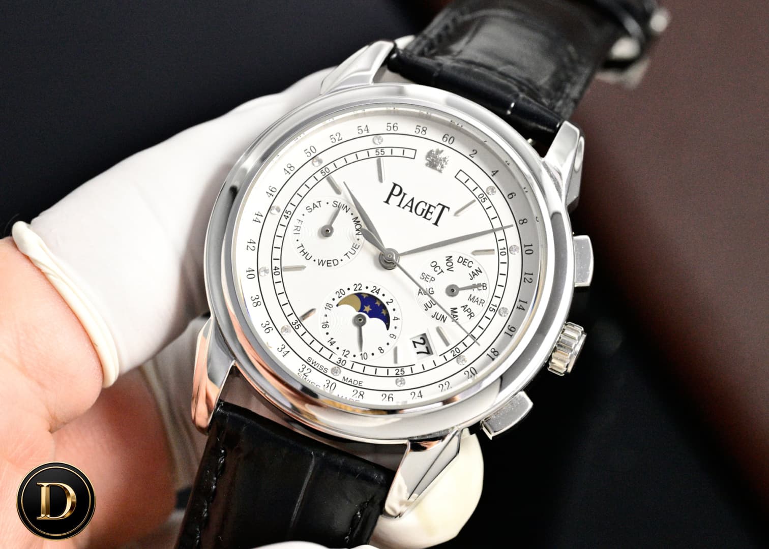 Luxury Watch Cream Watch