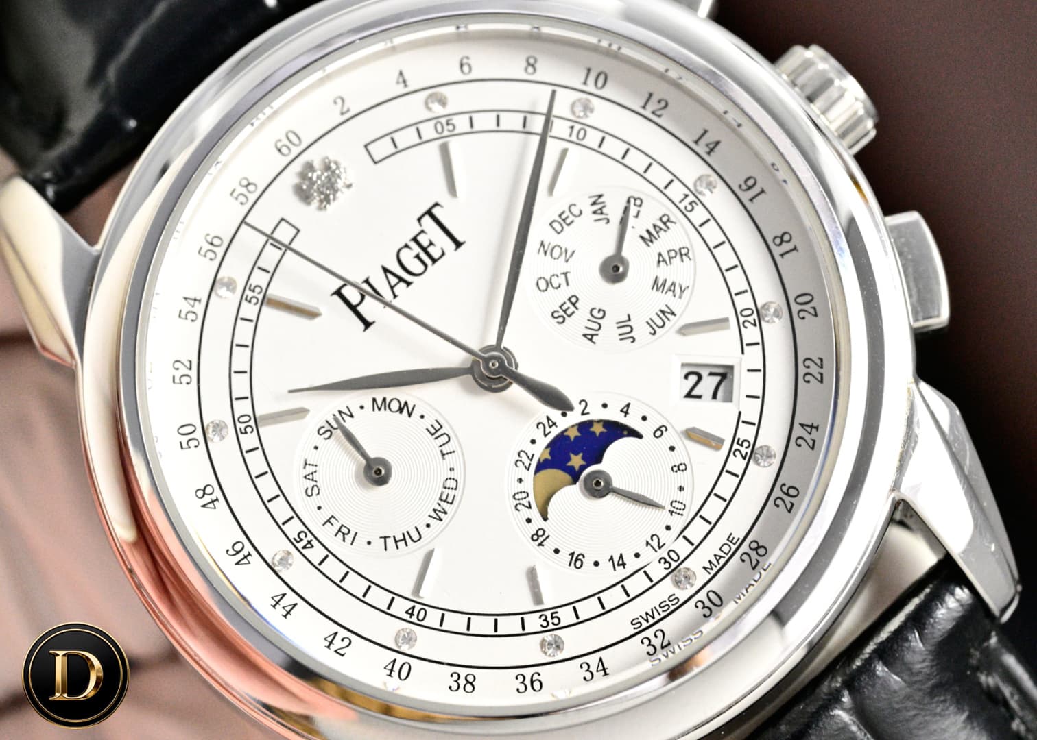 Luxury Watch Cream Watch