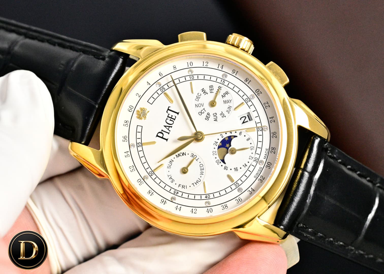 Luxury Watch Cream Watch