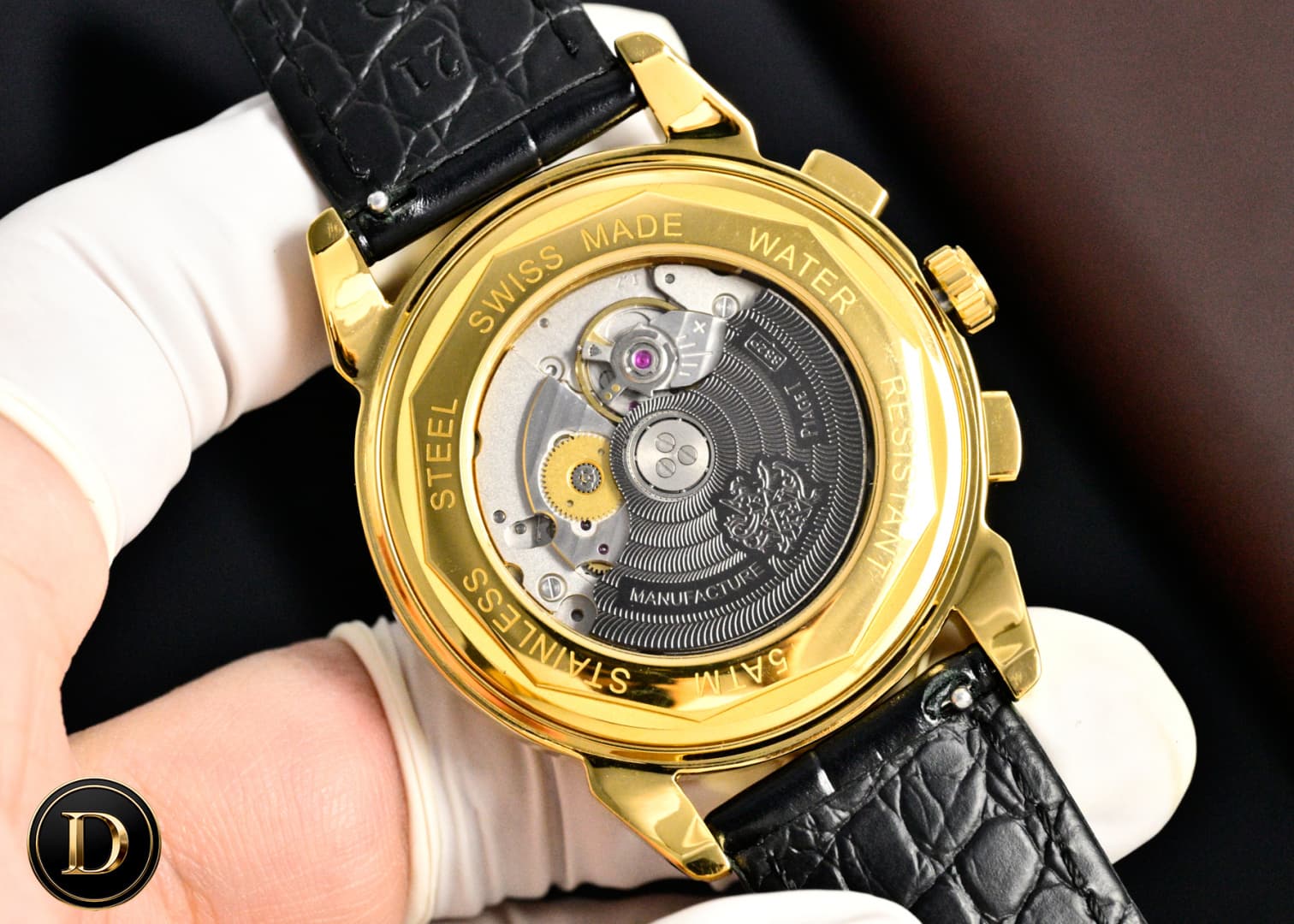 Luxury Watch Cream Watch
