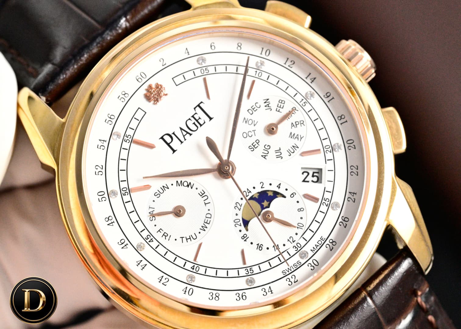 Luxury Watch Cream Watch
