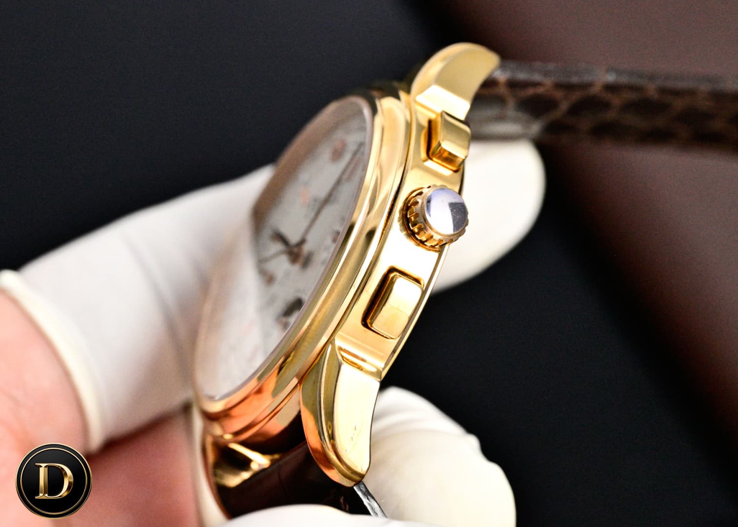 Luxury Watch Cream Watch