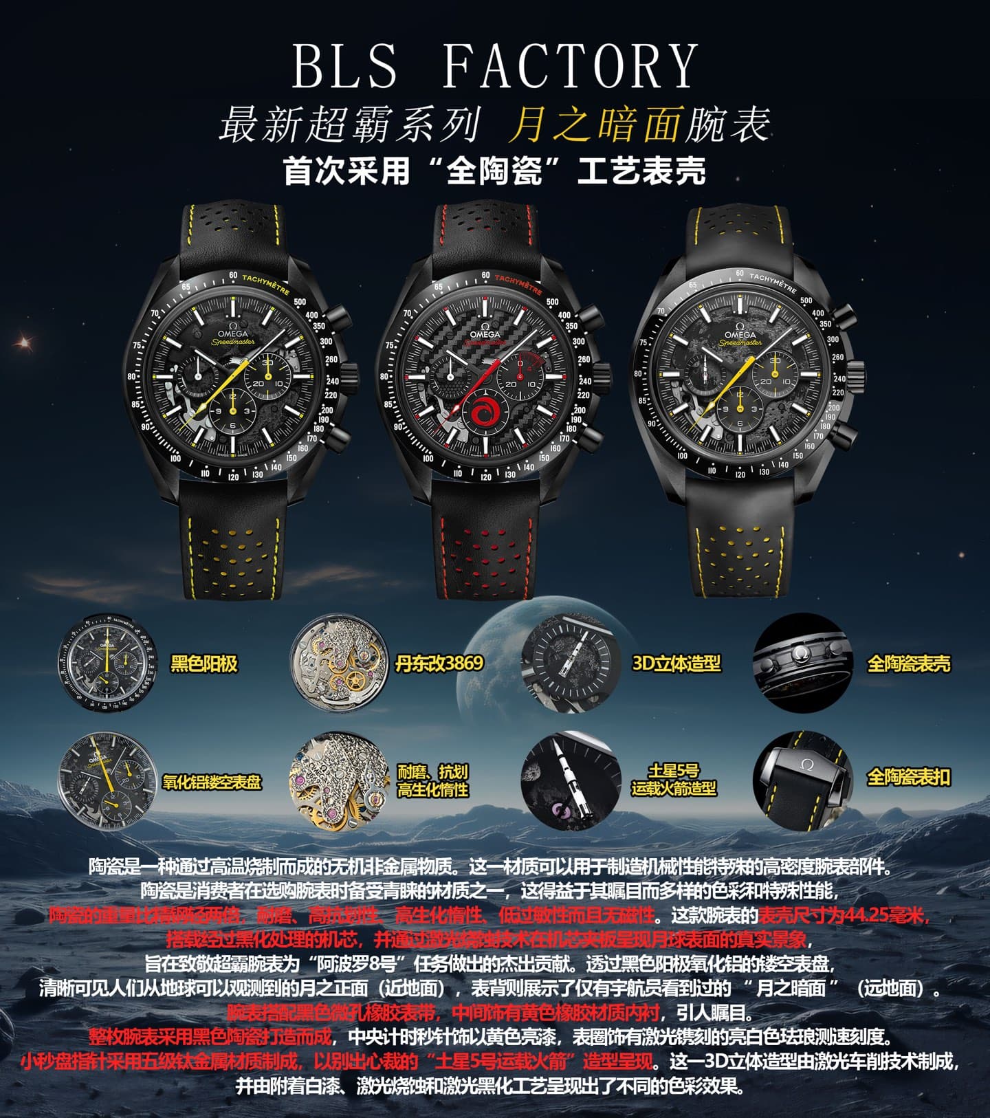 Omega Black Watch