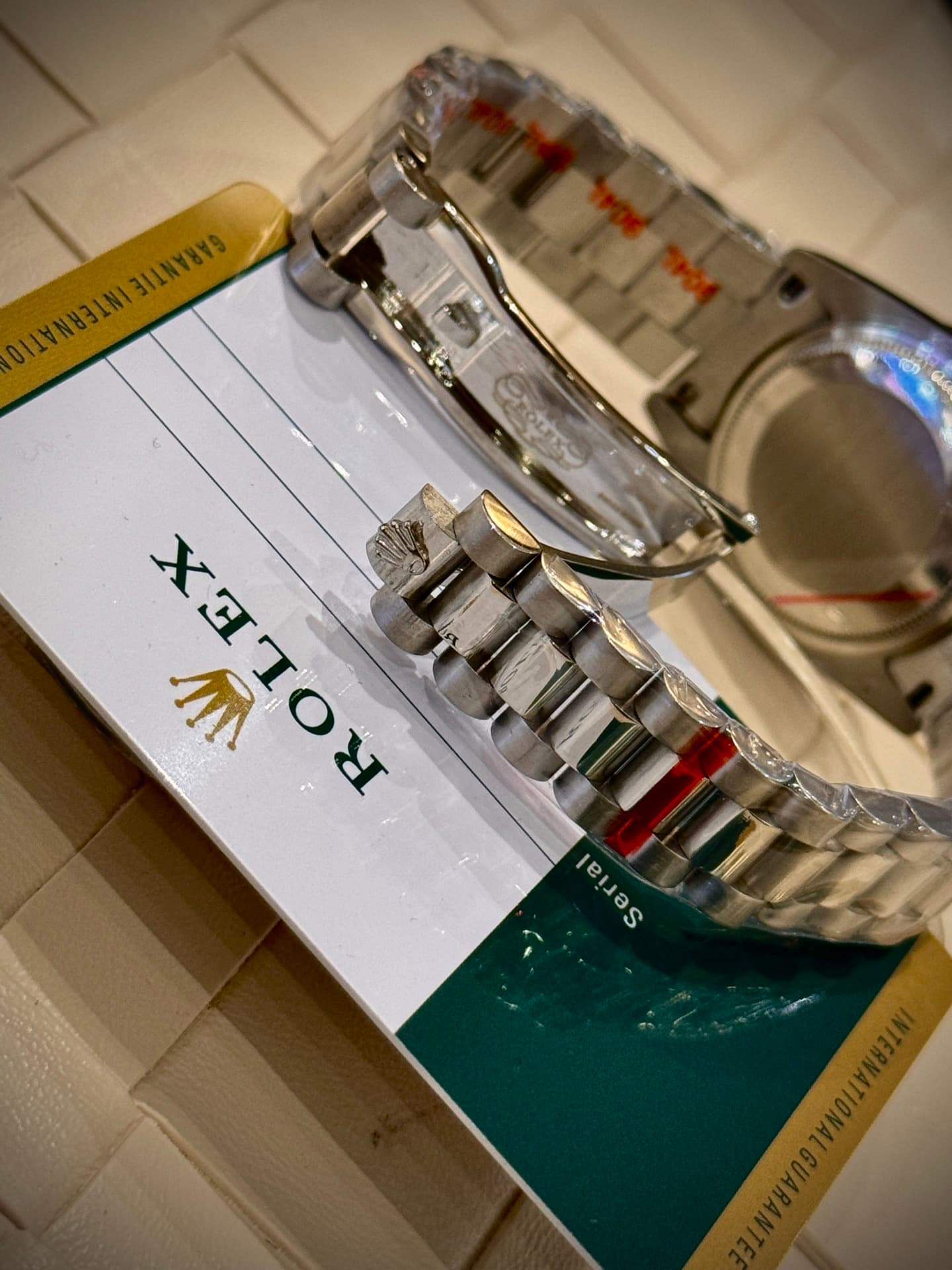 Rolex Red Watch