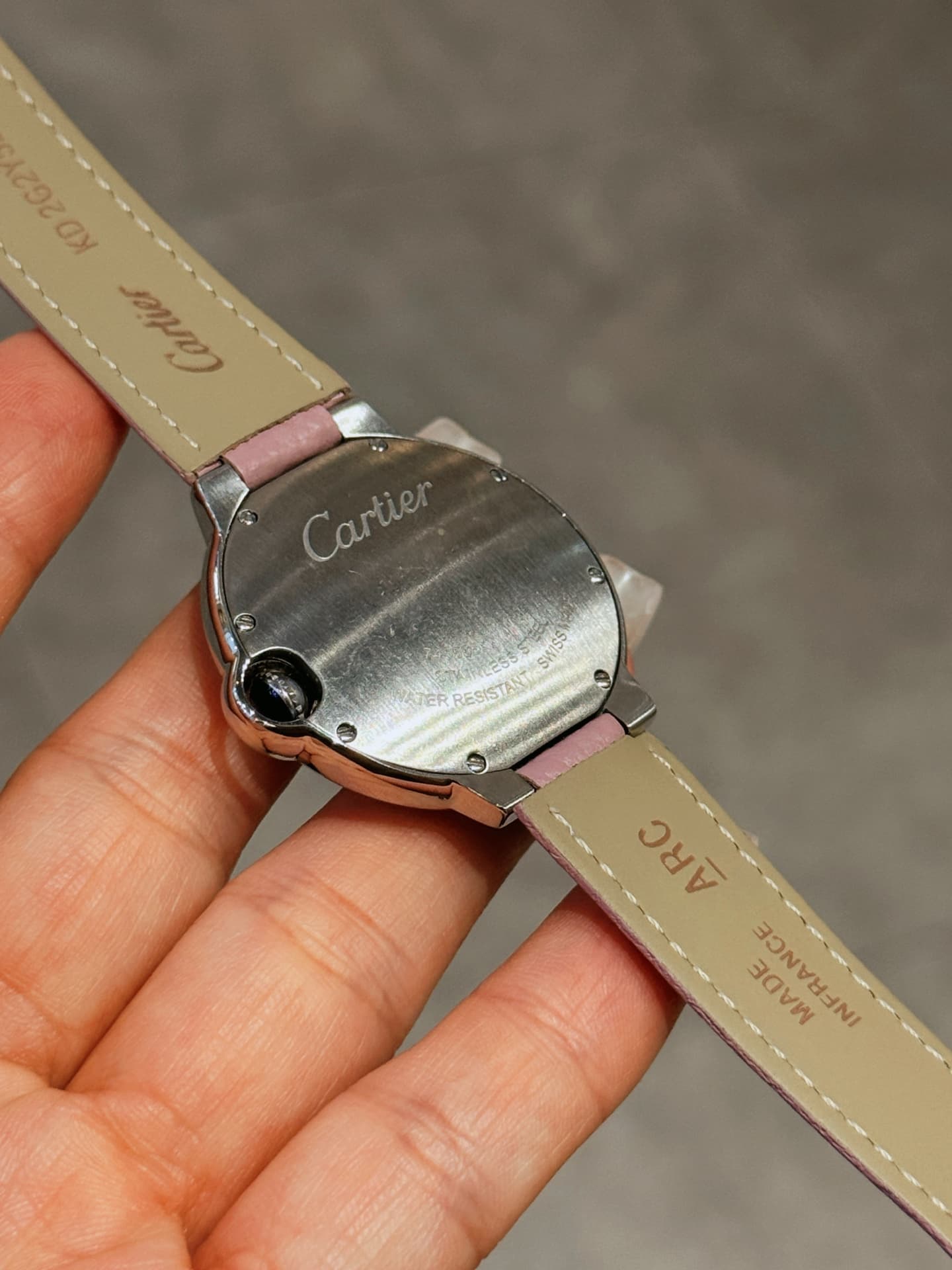 Cartier White Belt