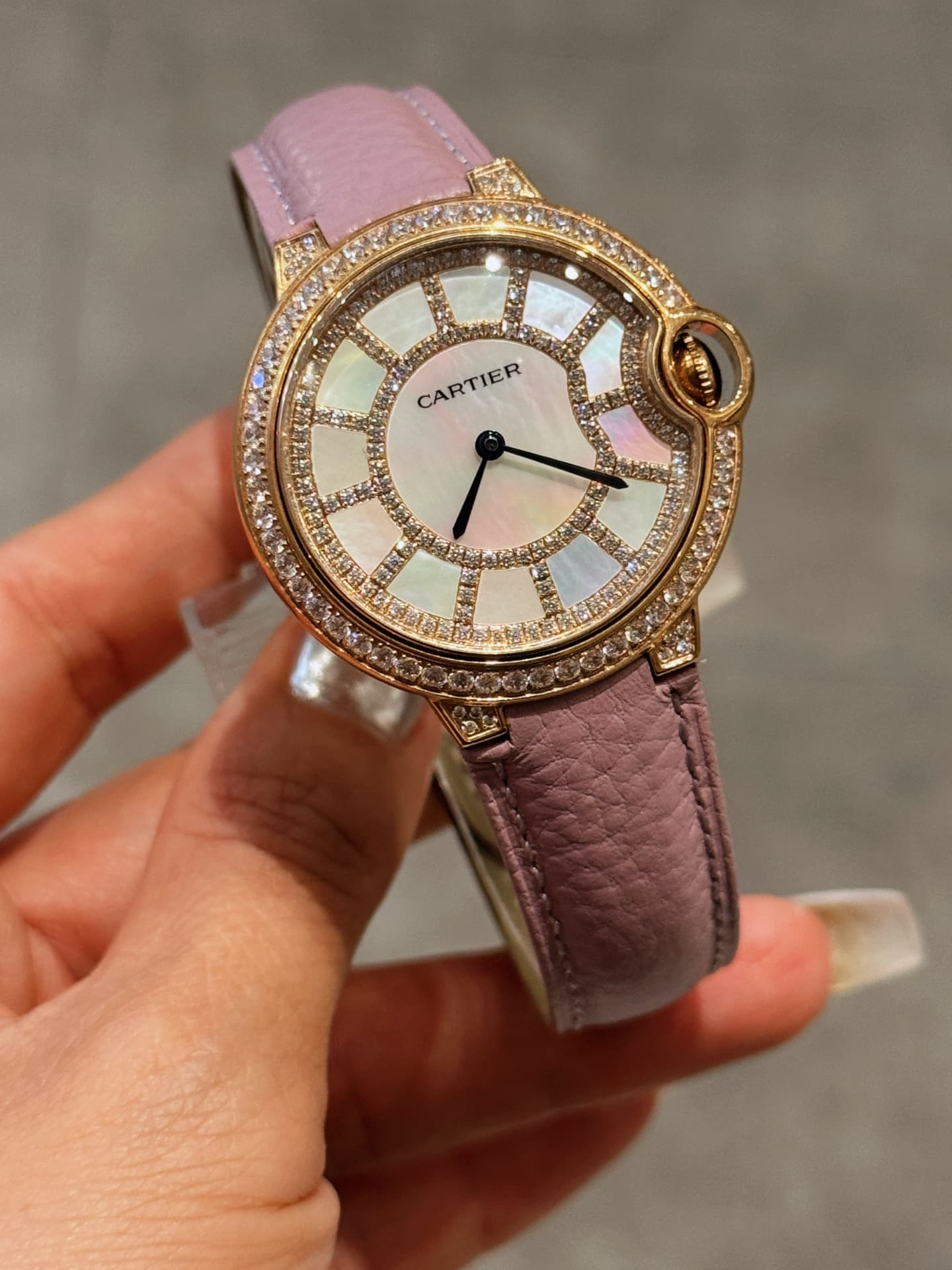 Cartier White Watch