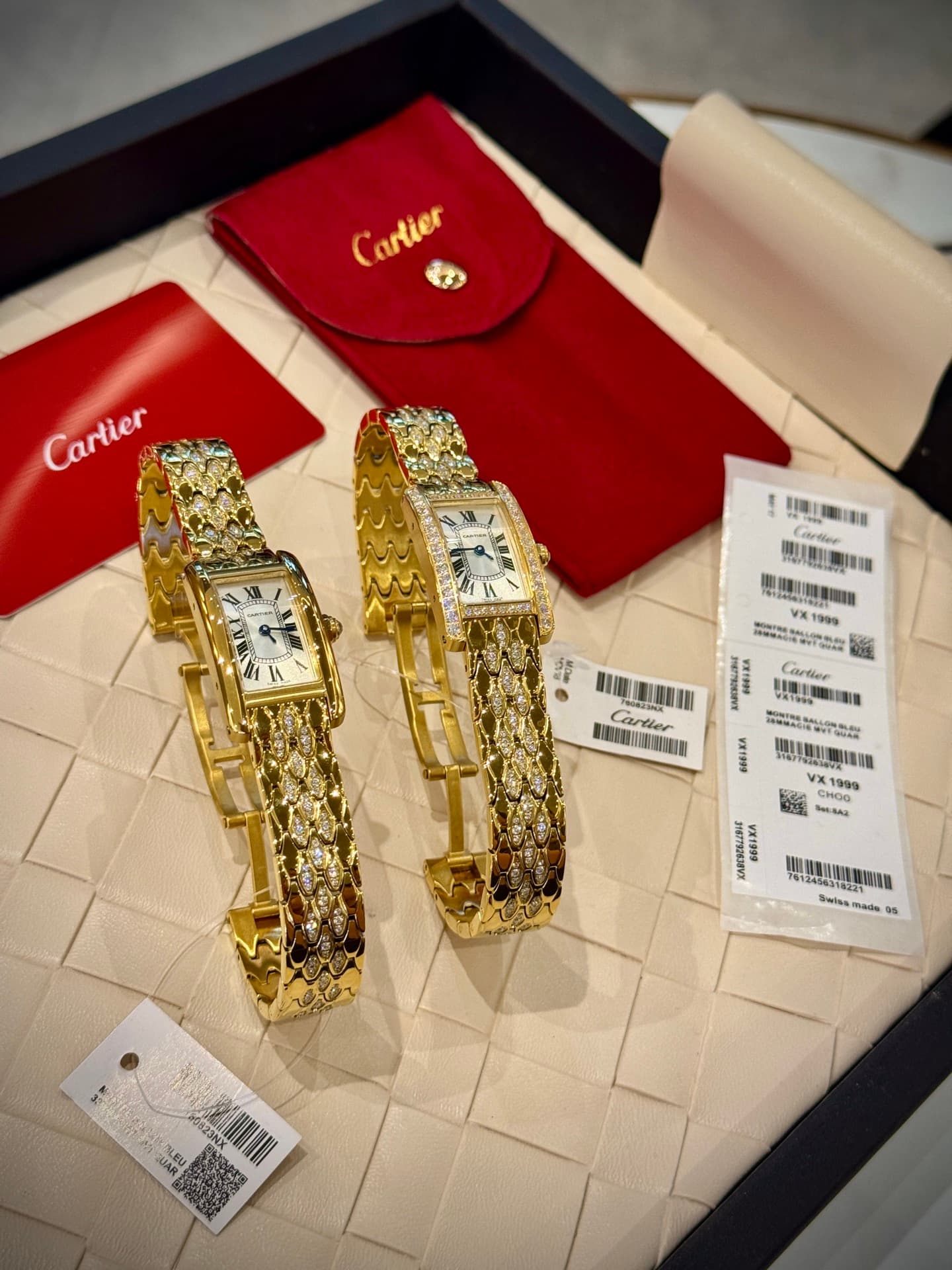 Cartier Blue Watch