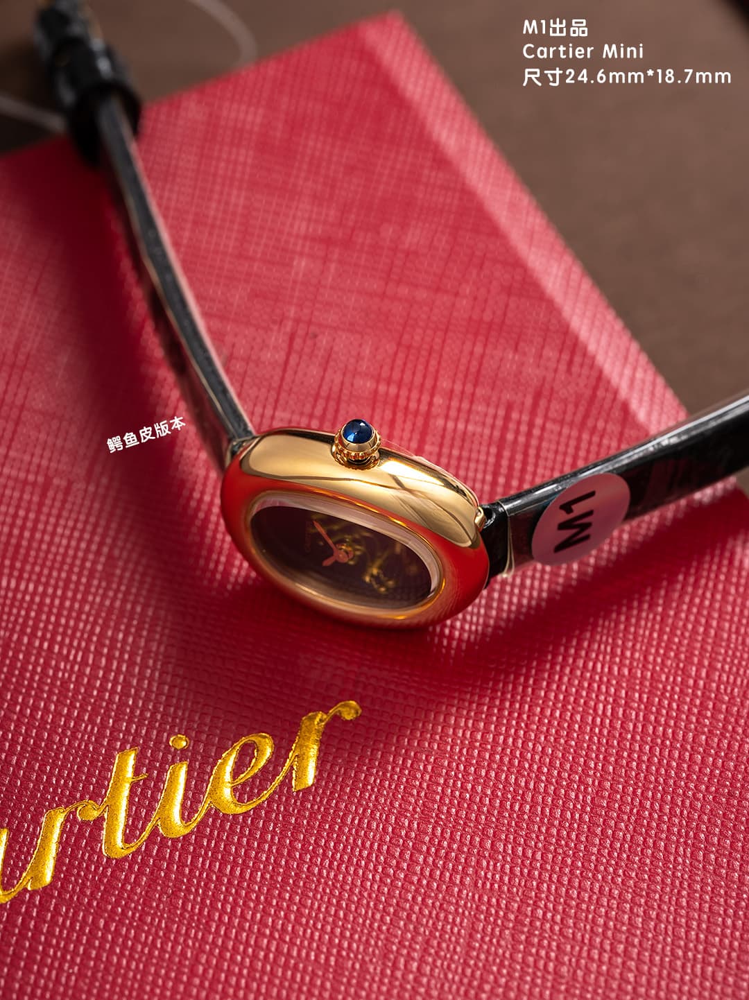 Cartier Blue Mini Watch