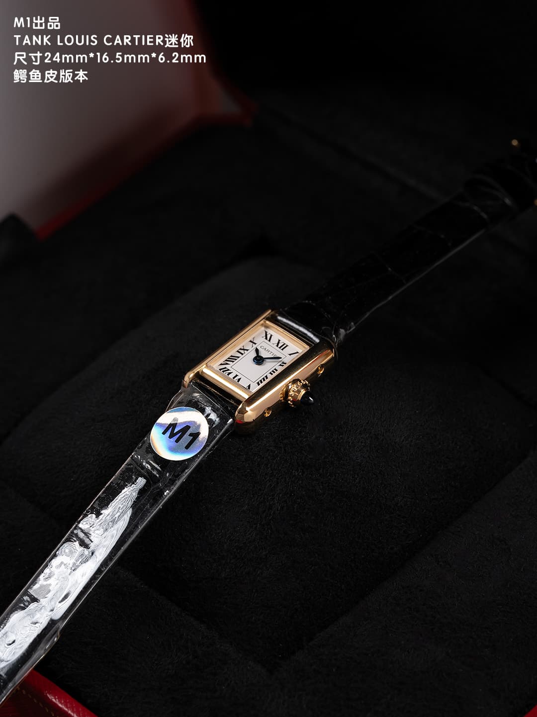 Cartier Black Mini Watch