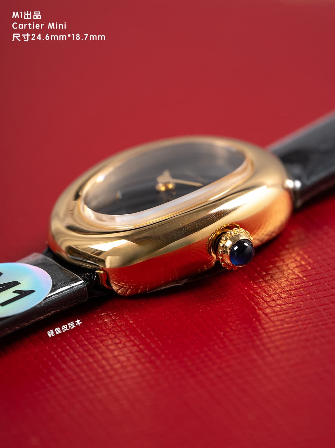 Cartier Blue Mini Watch
