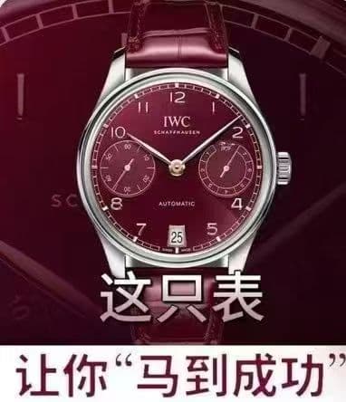 IWC Blue Watch