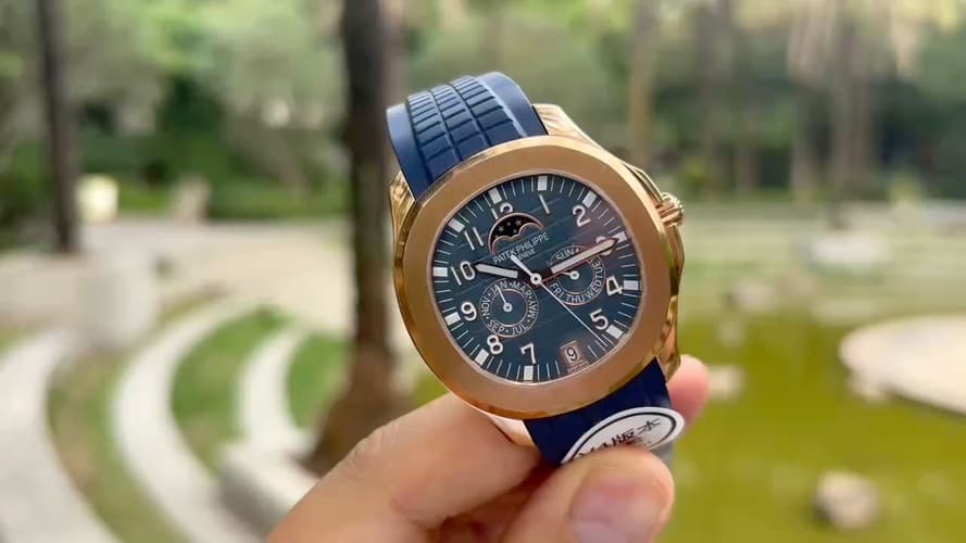 Patek Philippe White Watch Au750