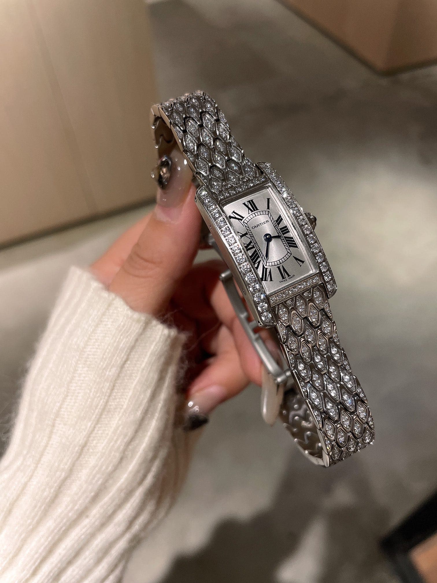 Cartier Blue Small Watch