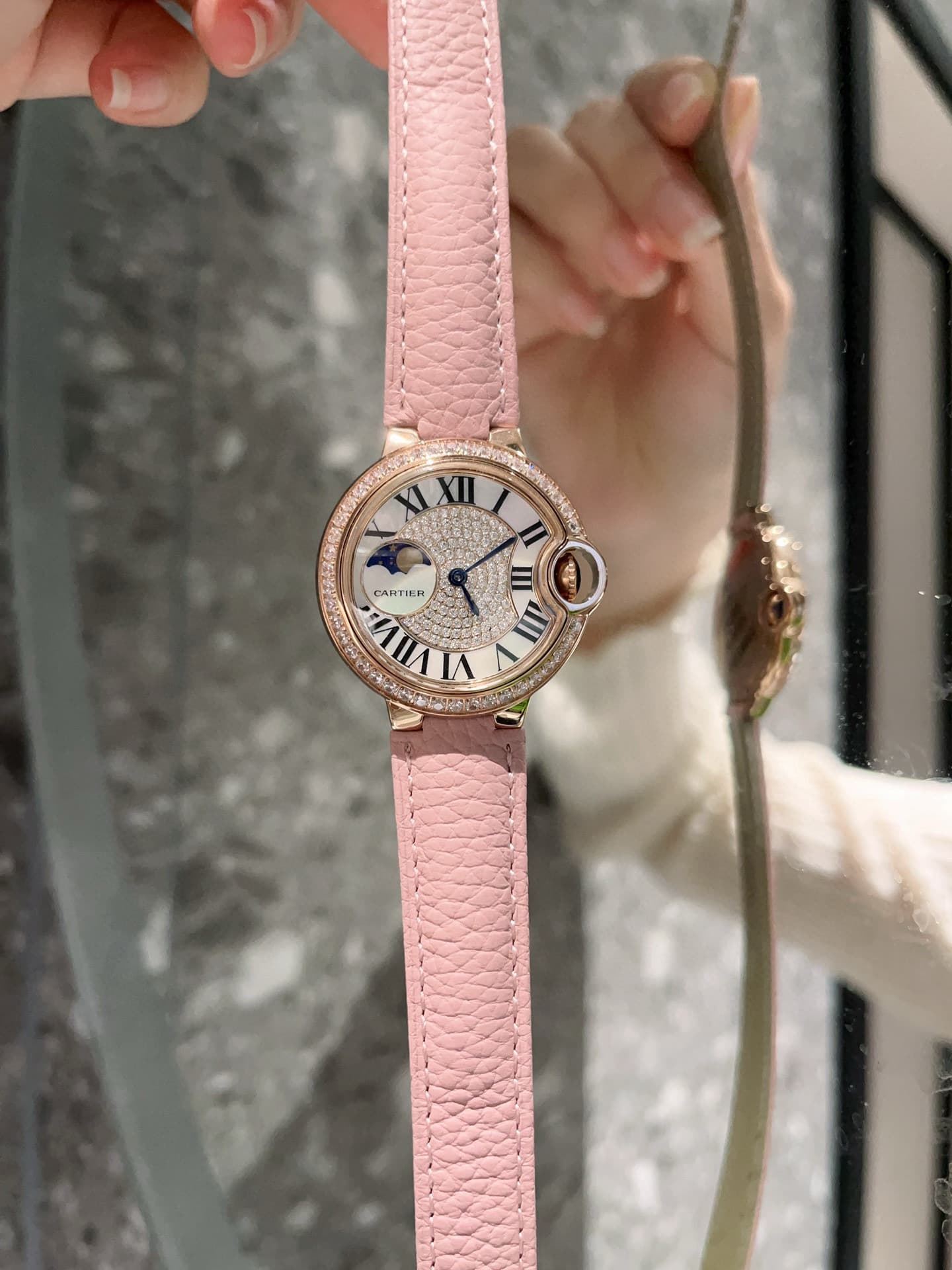 Cartier White Watch