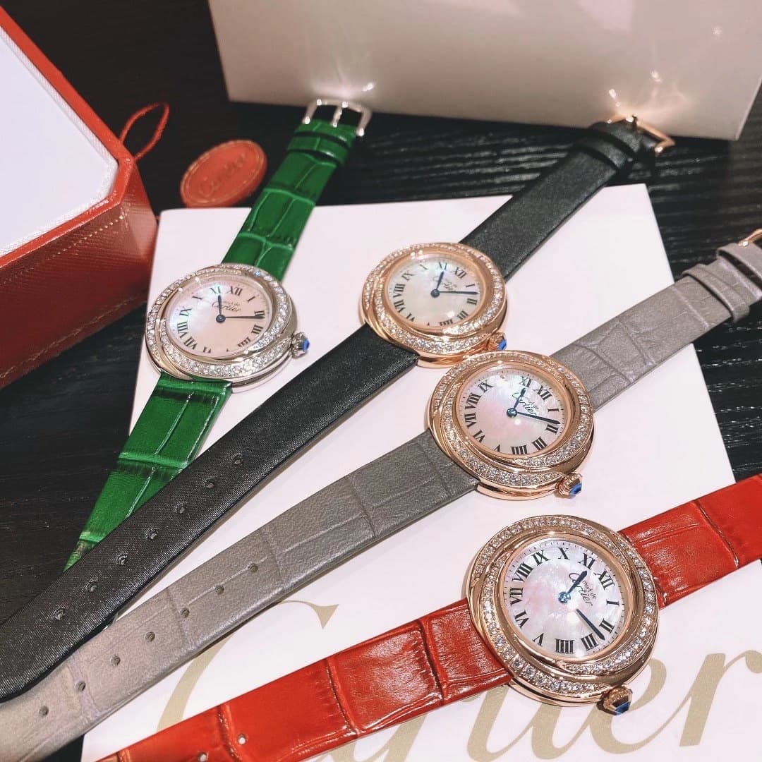 Cartier White Watch