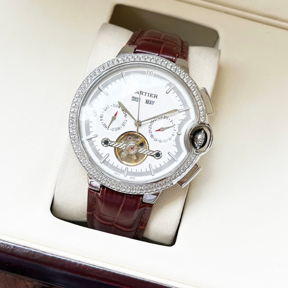Cartier White Watch