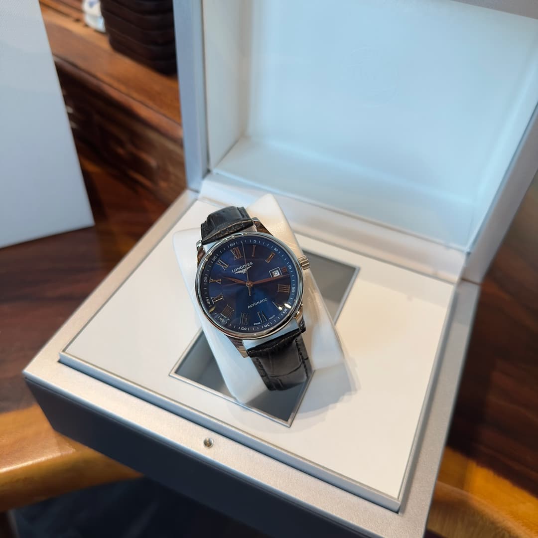 Longines White Watch