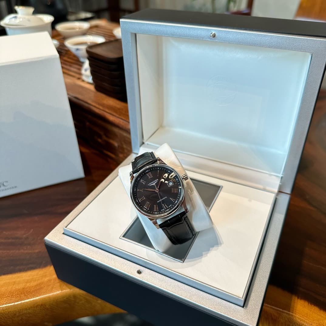 Longines White Watch
