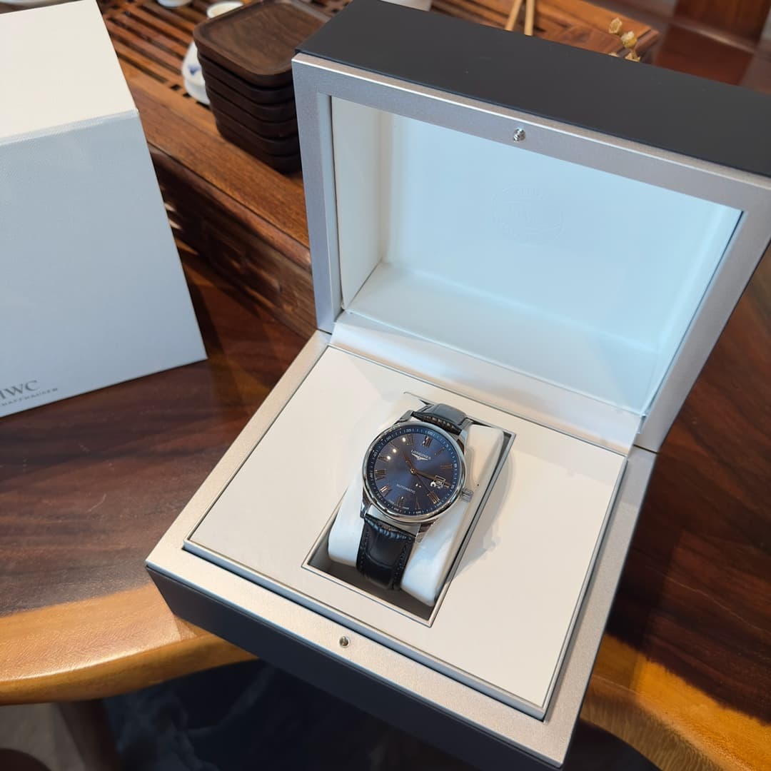 Longines White Watch