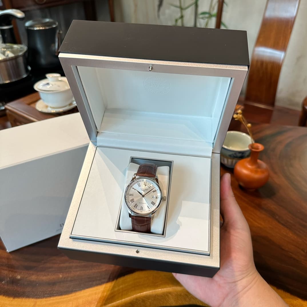 Longines White Watch