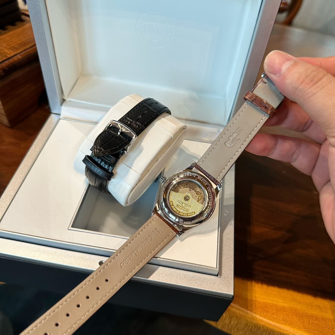 Longines White Watch