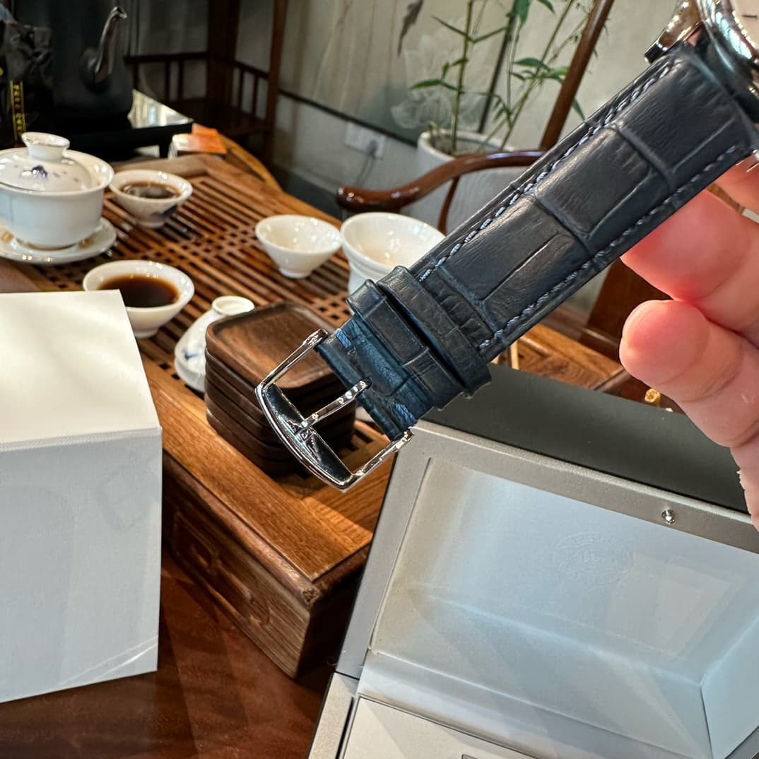 Longines White Watch